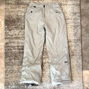 Roxy Gray Womens Snow Pants Size Medium